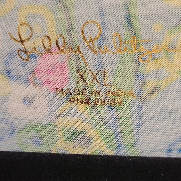 Lilly Pulitzer Multicolor Floral Long Sleeve Dress - Picture 2 of 3